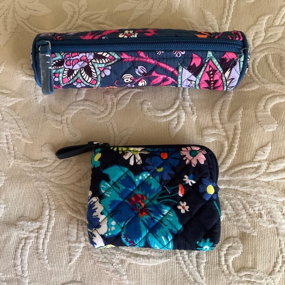 Vera Bradley Coin Purse & Cosmetic Case - NWOT - Picture 2 of 2